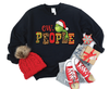 Ew People Grinch Sweatshirt – Humorous Holiday Sweater