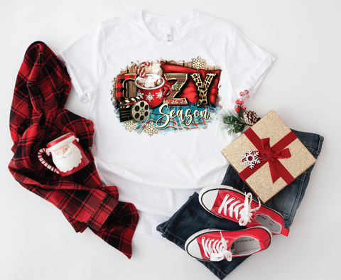 Cozy Season: Cozy Christmas Softstyle Shirt