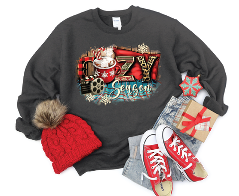 Cozy Season: Cozy Christmas Softstyle Crewneck