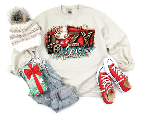 Cozy Season: Cozy Christmas Softstyle Crewneck