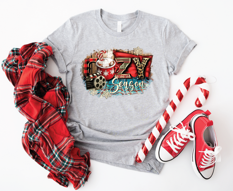 Cozy Season: Cozy Christmas Softstyle Shirt