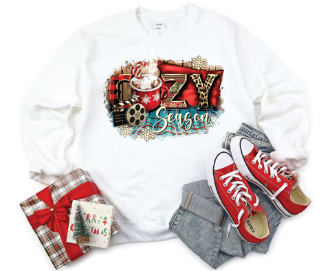 Cozy Season: Cozy Christmas Softstyle Crewneck