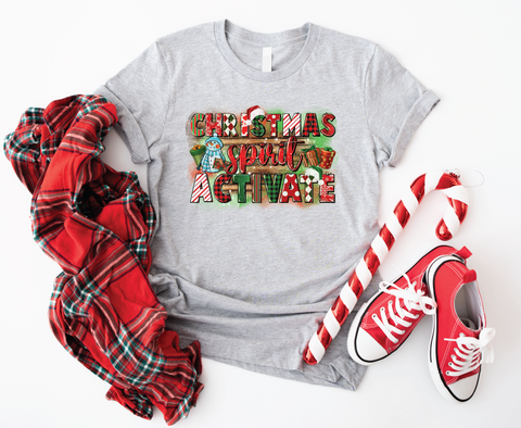 Festive Mom Mode: Christmas Spirit Activate Softstyle Shirt