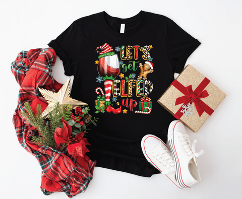 Sip & Elf: Wine Mom's Holiday Softstyle Shirt
