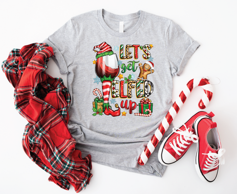 Sip & Elf: Wine Mom's Holiday Softstyle Shirt
