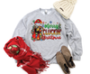 Merry Cluckin' Christmas: Festive Chicken Crewneck