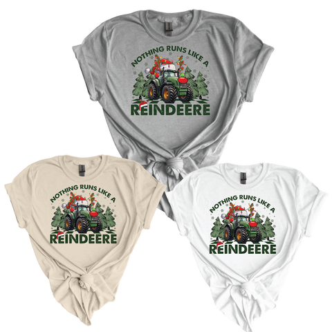 Nothing Runs Like a Reindee Tractor - Softstyle Shirt