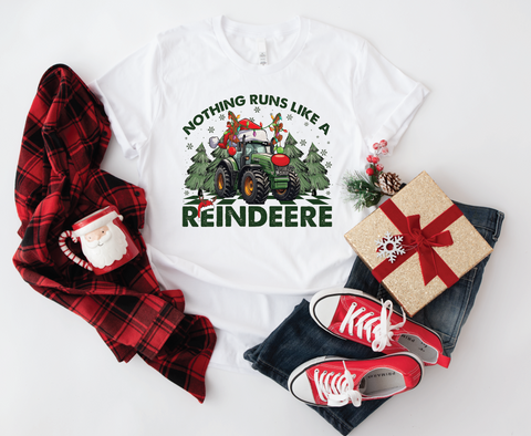 Nothing Runs Like a Reindee Tractor - Softstyle Shirt