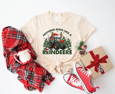 Nothing Runs Like a Reindee Tractor - Softstyle Shirt