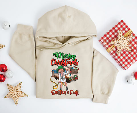 Iconic Griswold Family Christmas full hoodie featuring a nostalgic design inspired by the classic holiday film, perfect for adding festive cheer to your winter wardrobe.
