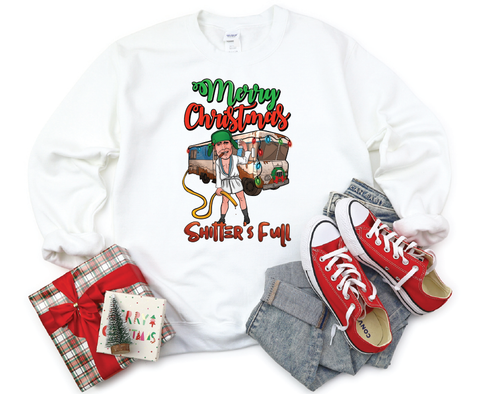 Iconic Griswold Family Christmas full sweater featuring a nostalgic design inspired by the classic holiday film, perfect for adding festive cheer to your winter wardrobe.