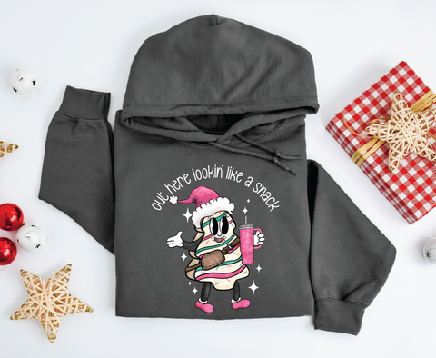 Holiday MVP: Christmas Snack Cake Hoodie
