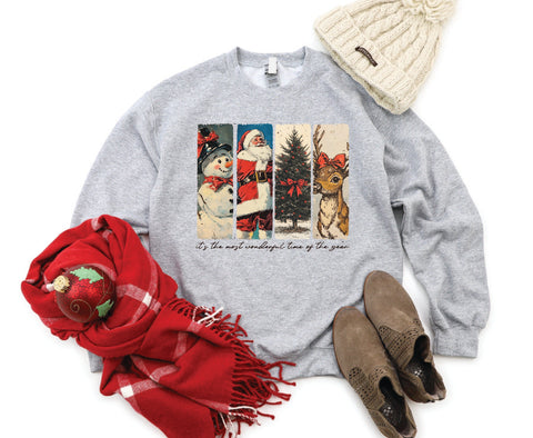 t's the Most Wonderful Time of the Year - Cozy Crewneck