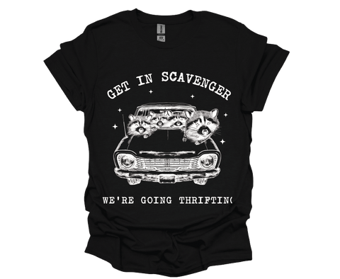 Thrifting Racoons - Softstyle Unisex T-Shirt