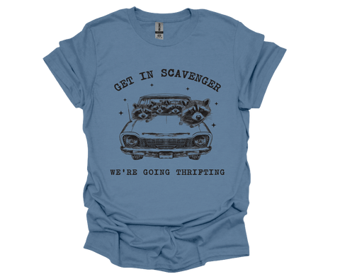 Thrifting Racoons - Softstyle Unisex T-Shirt