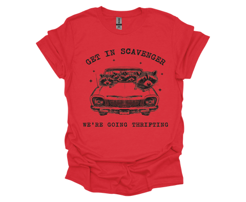Thrifting Racoons - Softstyle Unisex T-Shirt