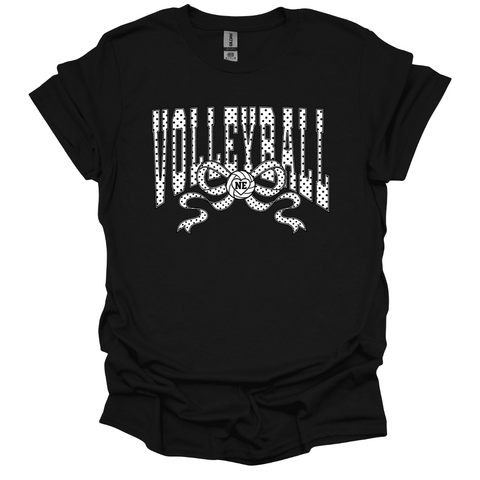 Stars, Bows & Volleyball – Nebraska Graphic T-Shirt