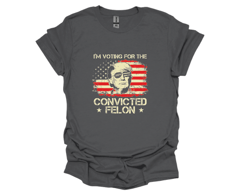 Voting for the Felon - Softstyle Unisex T-Shirt