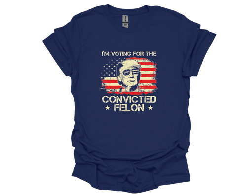 Voting for the Felon - Softstyle Unisex T-Shirt