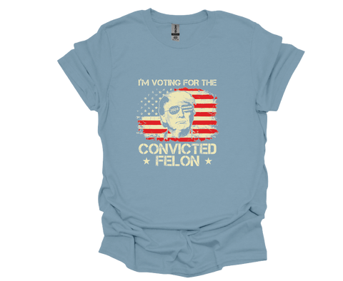 Voting for the Felon - Softstyle Unisex T-Shirt