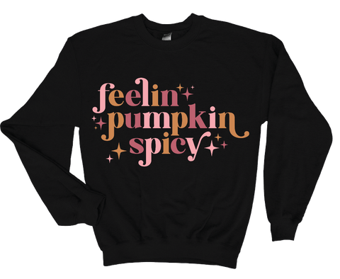 Feelin Pumpkin Spicy - Softstyle Unisex Crewneck