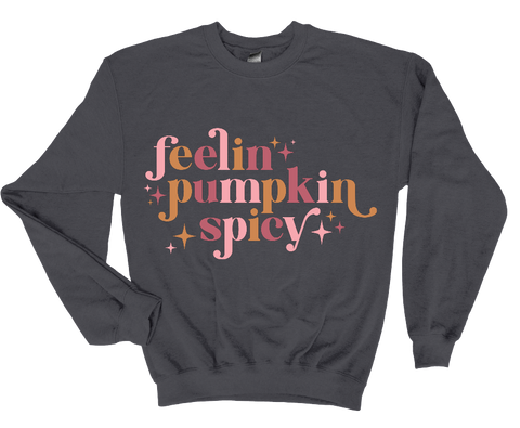 Feelin Pumpkin Spicy - Softstyle Unisex Crewneck