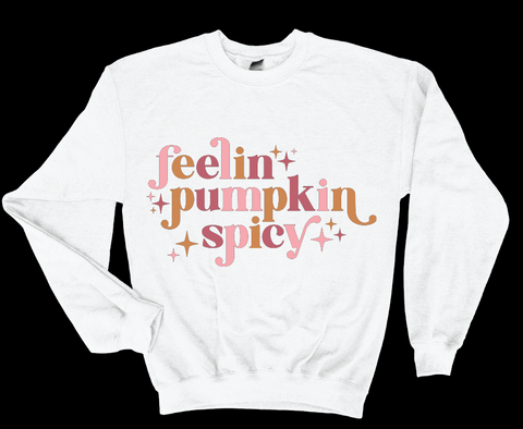 Feelin Pumpkin Spicy - Softstyle Unisex Crewneck