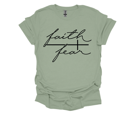 Embrace Faith, Defy Fear - Soft Style Tshirt