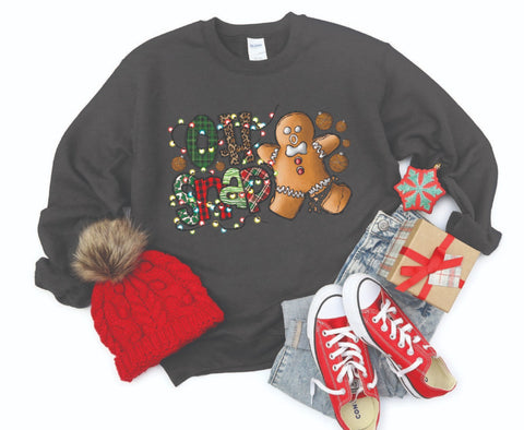 Oh Snap Gingerbread Christmas Sweatshirt- Cozy Crewneck