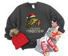 Crappie Christmas Sweatshirt – Funny Fishing Gift for Him