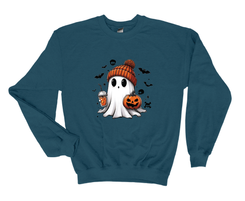 Starbucks Ghost - Softstyle Unisex Crewneck