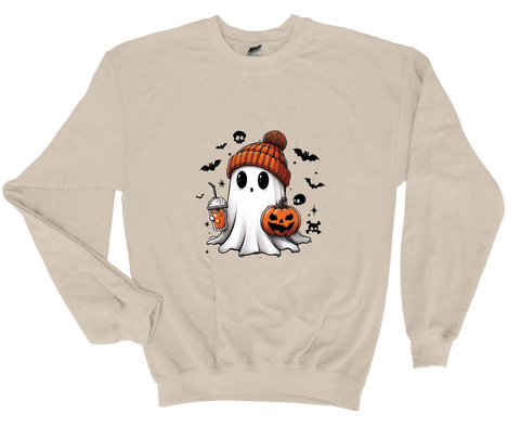 Starbucks Ghost - Softstyle Unisex Crewneck