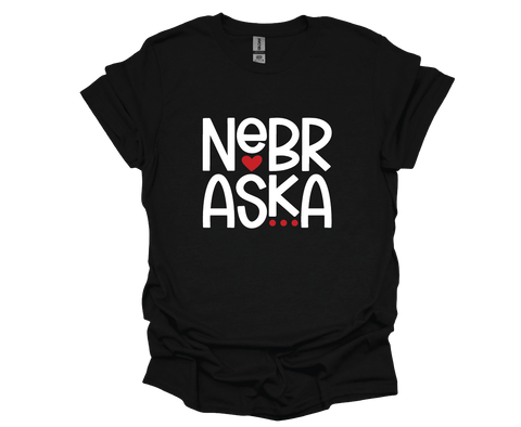 HUSKERS Glitter Spirit - Turn heads with some sparkle! -  Softstyle Tshirts
