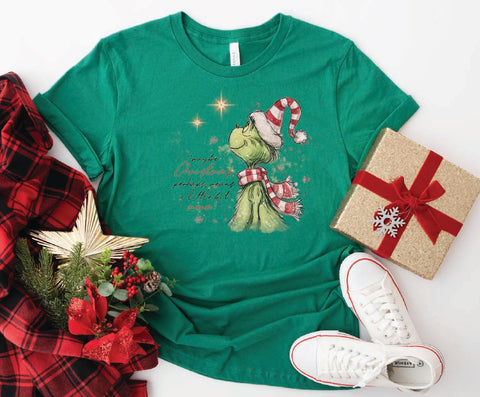 Holiday Mood: Mildly Festive Grinch - Softstyle TShirt