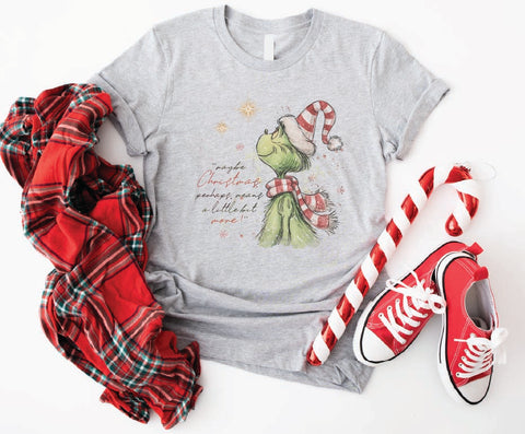 Holiday Mood: Mildly Festive Grinch - Softstyle TShirt