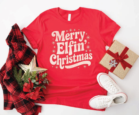 Merry Elfin’ Christmas T-Shirt