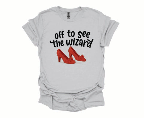 Vegas Sphere Outfit Tee – Off to See the Wizard Glitter Heels