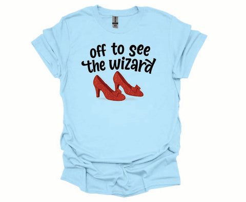 Vegas Sphere Outfit Tee – Off to See the Wizard Glitter Heels
