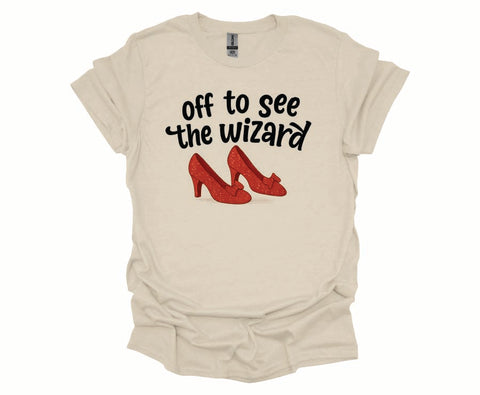 Vegas Sphere Outfit Tee – Off to See the Wizard Glitter Heels