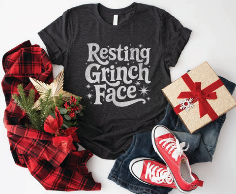Grinchy Mood Christmas T-Shirt