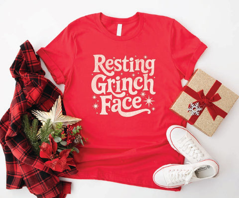 Grinchy Mood Christmas T-Shirt