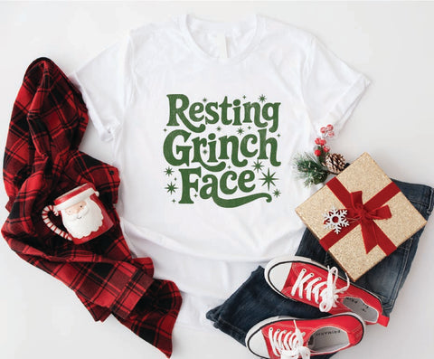 Grinchy Mood Christmas T-Shirt