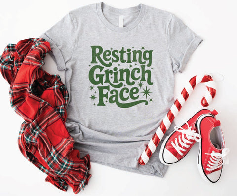 Grinchy Mood Christmas T-Shirt