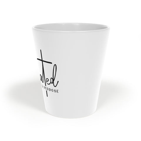 Latte Mug, 12oz - Created with a Purpose
